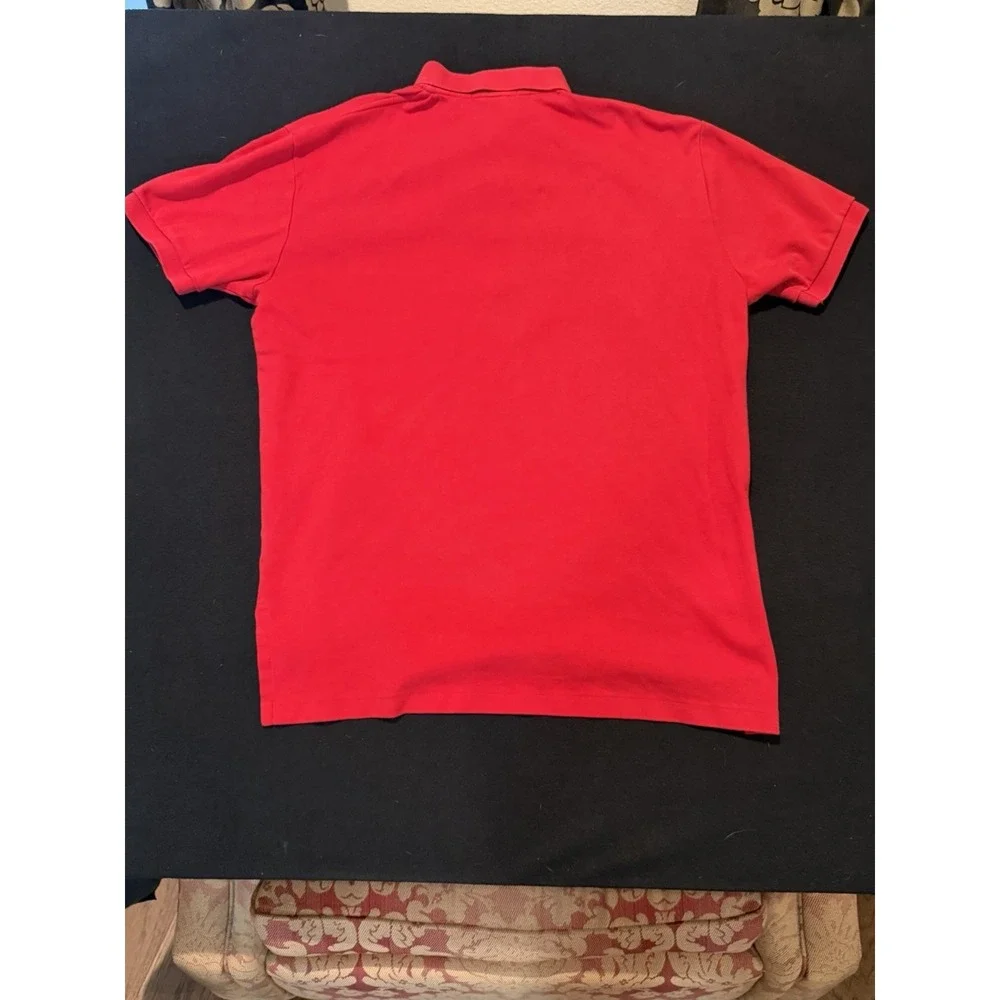 Polo Ralph Lauren Blue Pony Red Polo Short Sleeve Mens Large